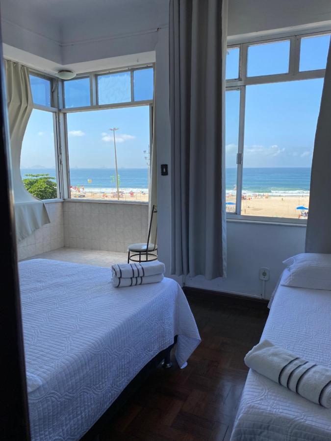 Апартаменти Frente Mar De Copacabana Ріо-де-Жанейро Екстер'єр фото